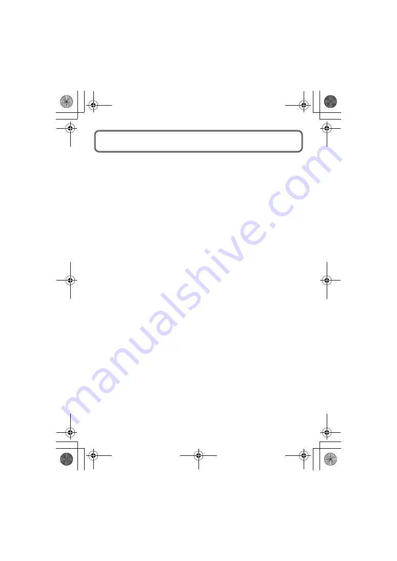 Panasonic DMC-FT25GN Basic Operating Instructions Manual Download Page 6