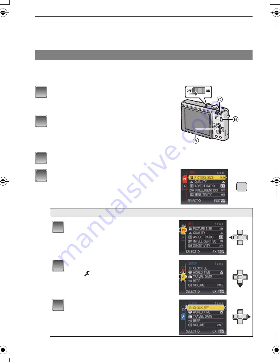 Panasonic DMC FX150K - Lumix Digital Camera Скачать руководство пользователя страница 18