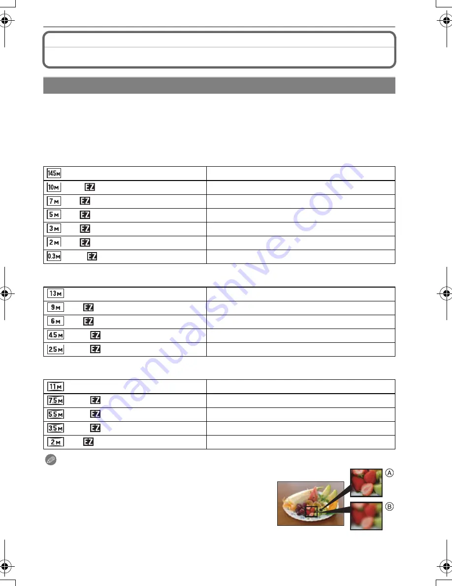 Panasonic DMC FX150K - Lumix Digital Camera Operating Instructions Manual Download Page 61