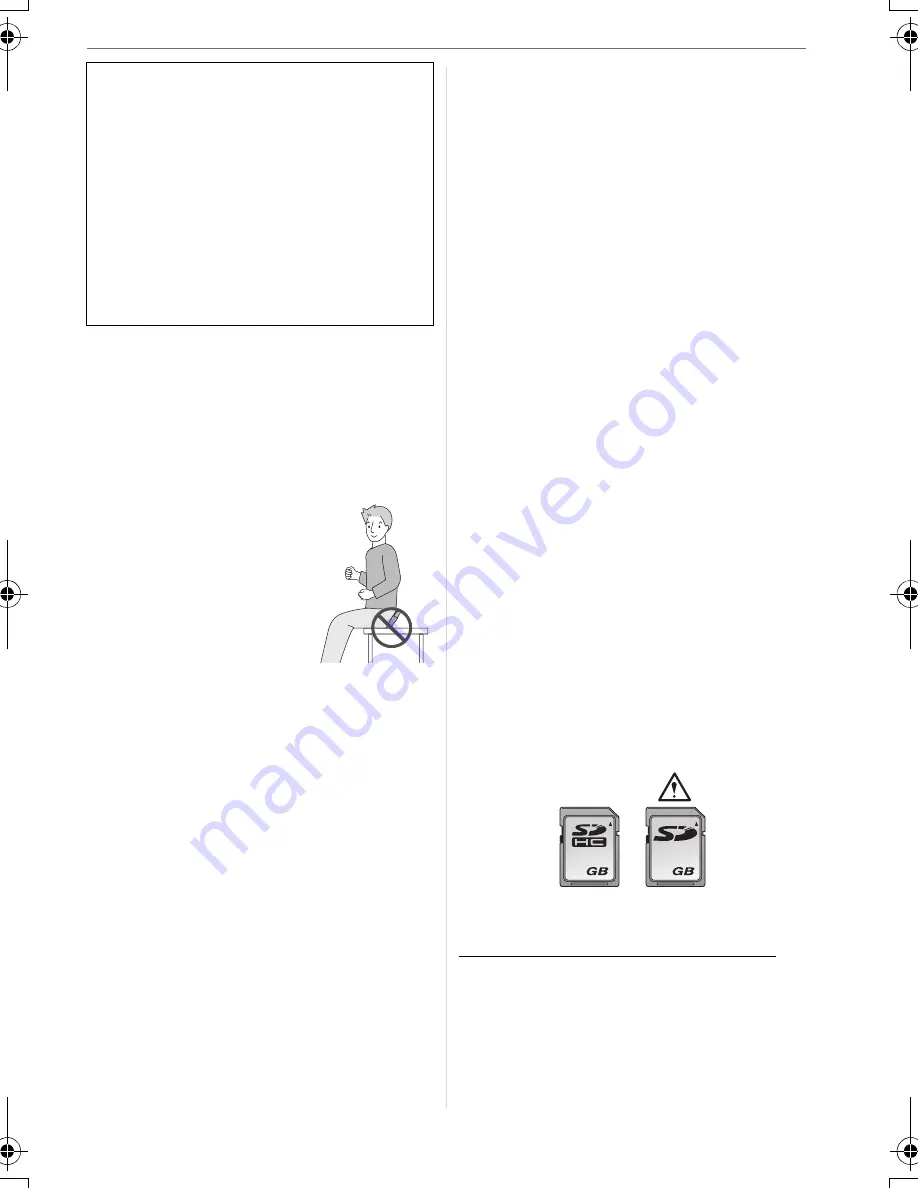 Panasonic DMC-FX33A - Lumix 8.1MP Digital Camera Operating Instructions Manual Download Page 5