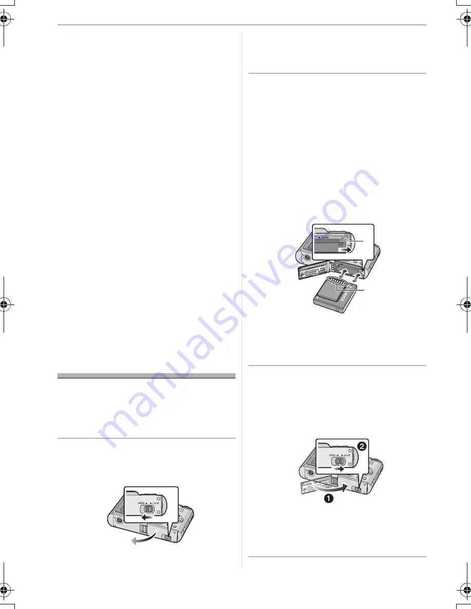 Panasonic DMC-FX33A - Lumix 8.1MP Digital Camera Operating Instructions Manual Download Page 12