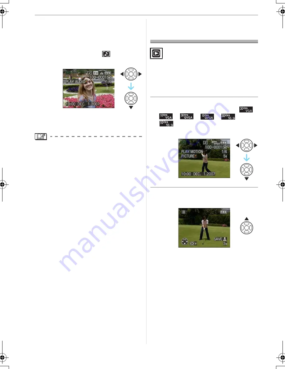 Panasonic DMC-FX33A - Lumix 8.1MP Digital Camera Operating Instructions Manual Download Page 72