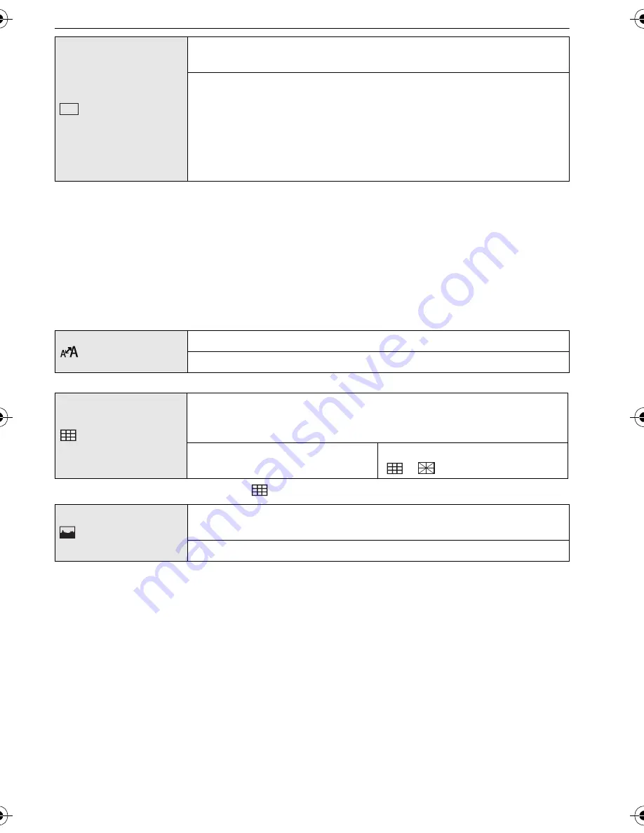 Panasonic DMC-FX48K - Lumix Digital Camera Operating Instructions Manual Download Page 23