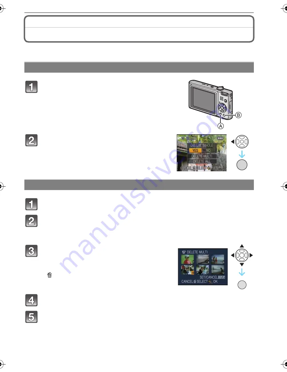 Panasonic DMC-FX48K - Lumix Digital Camera Operating Instructions Manual Download Page 37