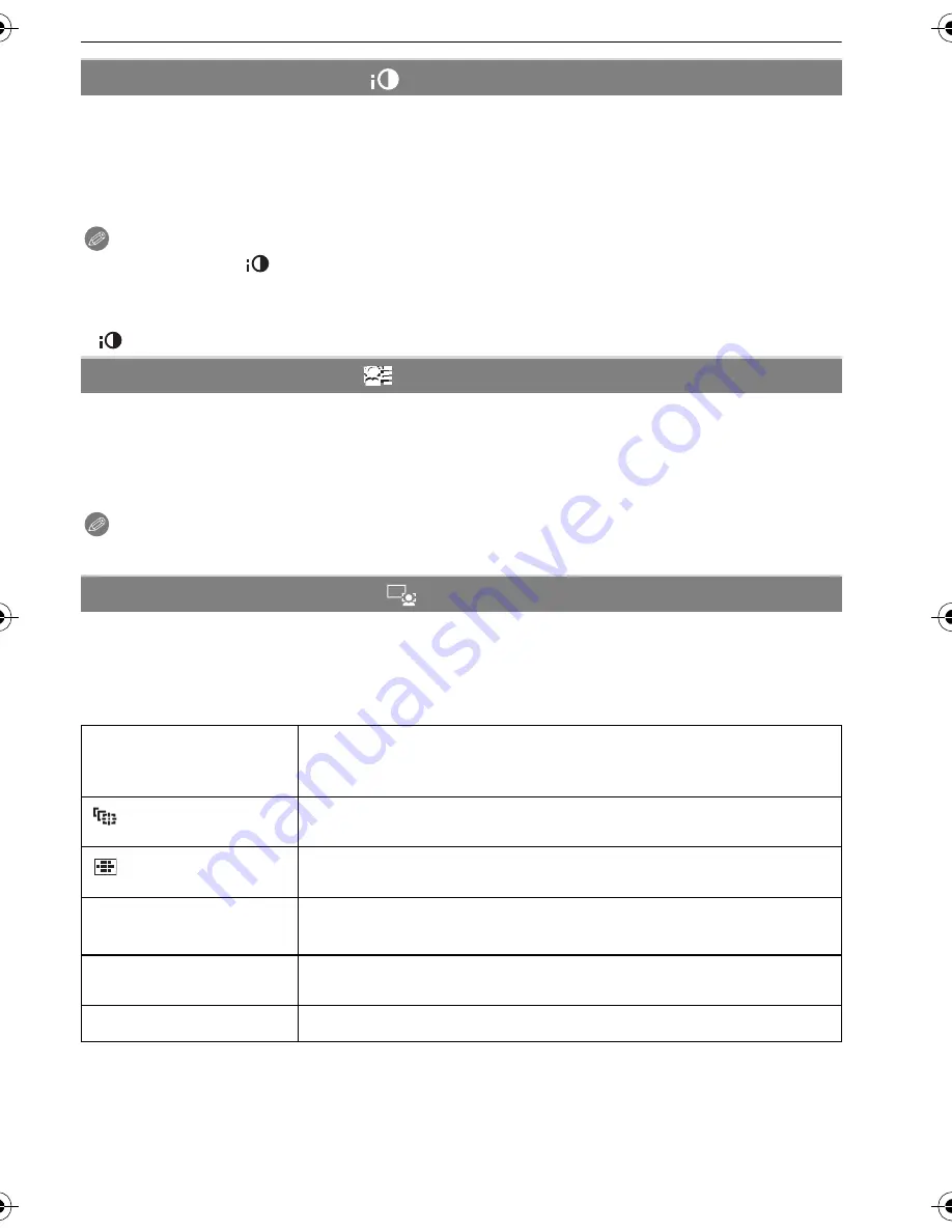 Panasonic DMC-FX48K - Lumix Digital Camera Operating Instructions Manual Download Page 71