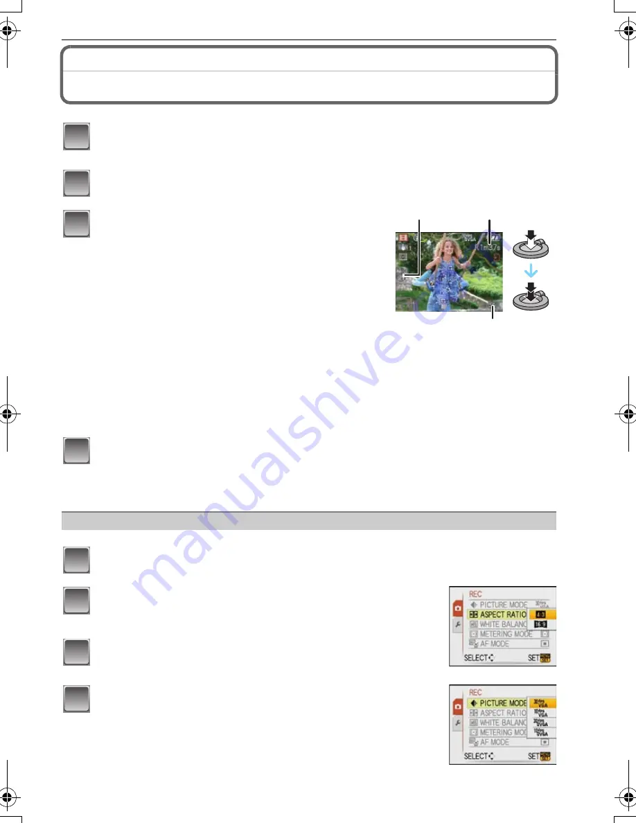 Panasonic DMC-FX500K - Lumix Digital Camera Operating Instructions Manual Download Page 61