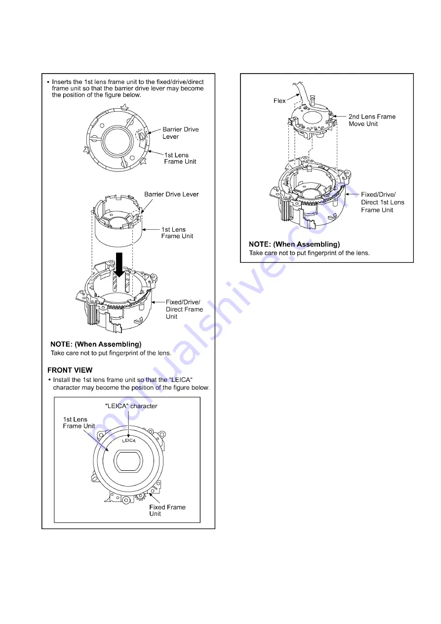 Panasonic DMC-FX550EB Service Manual Download Page 31