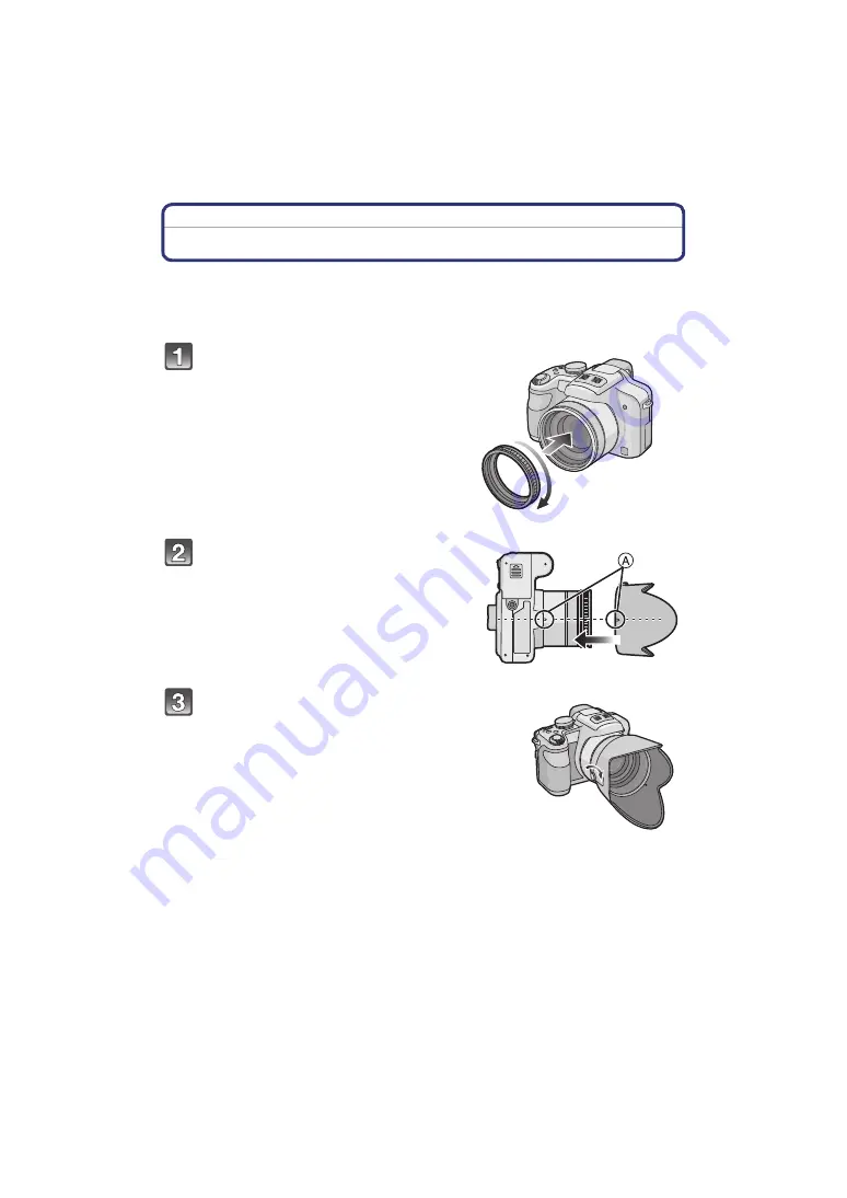 Panasonic dmc fz3 - Lumix Digital Camera Operating Instructions Manual Download Page 13