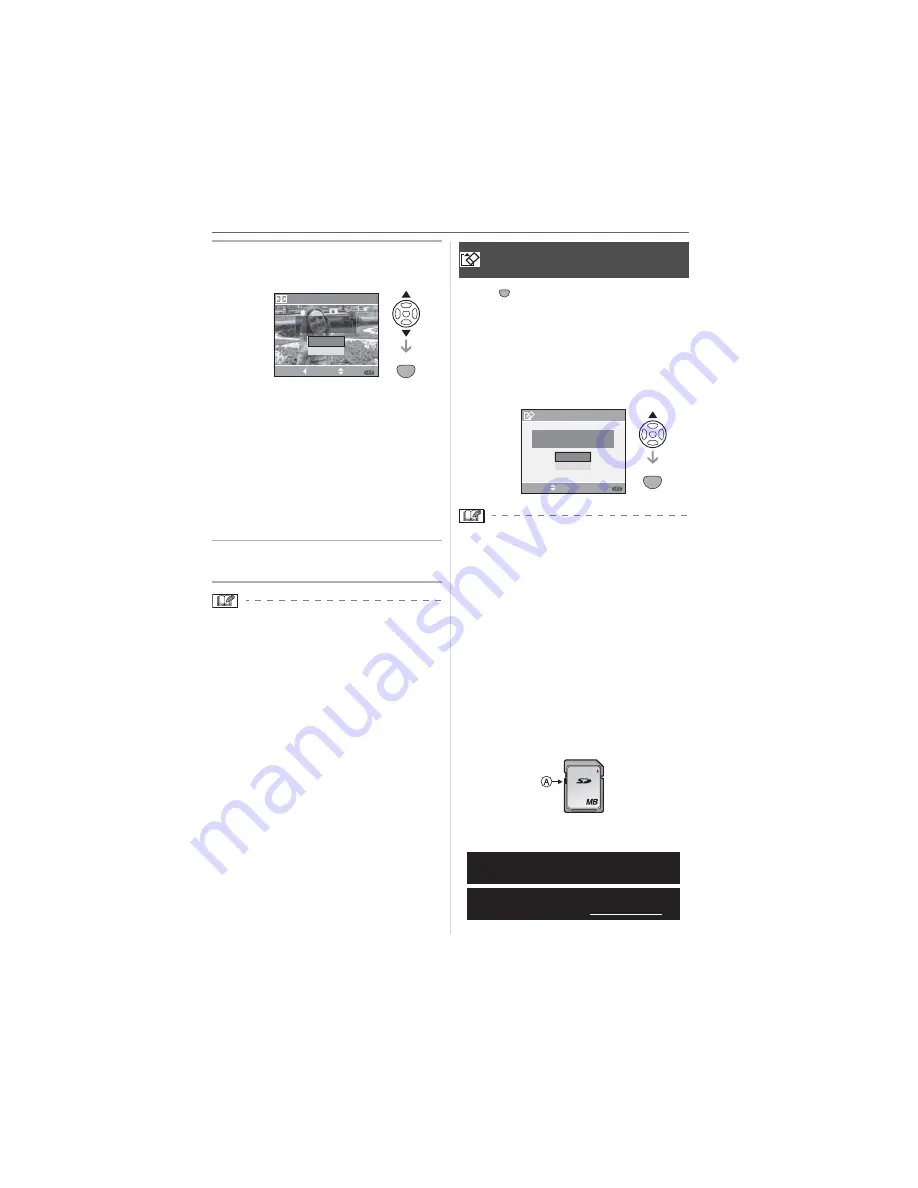 Panasonic DMC-FZ50-K - Lumix Digital Camera Operating Instructions Manual Download Page 111