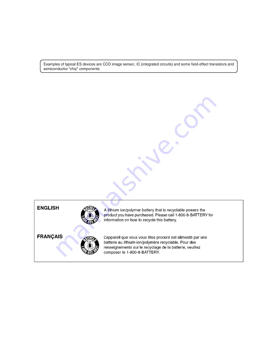 Panasonic DMC-FZ8EB Service Manual Download Page 5