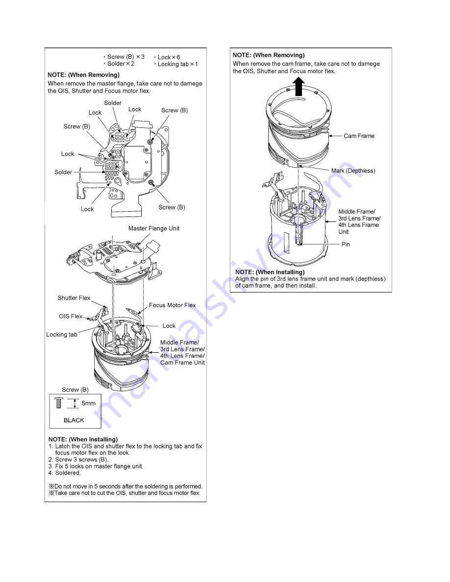 Panasonic DMC-FZ8EB Service Manual Download Page 28