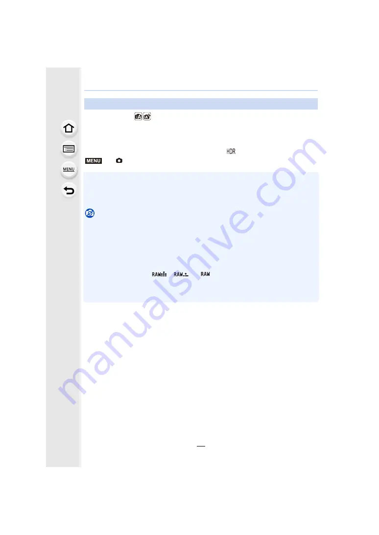 Panasonic DMC-G85 Operating Instructions For Advanced Features Download Page 63