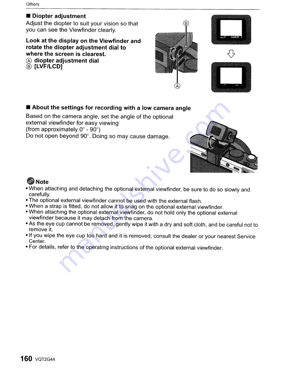 Panasonic DMC-GF1C-K - Lumix Digital Camera Operating Instructions Manual Download Page 160