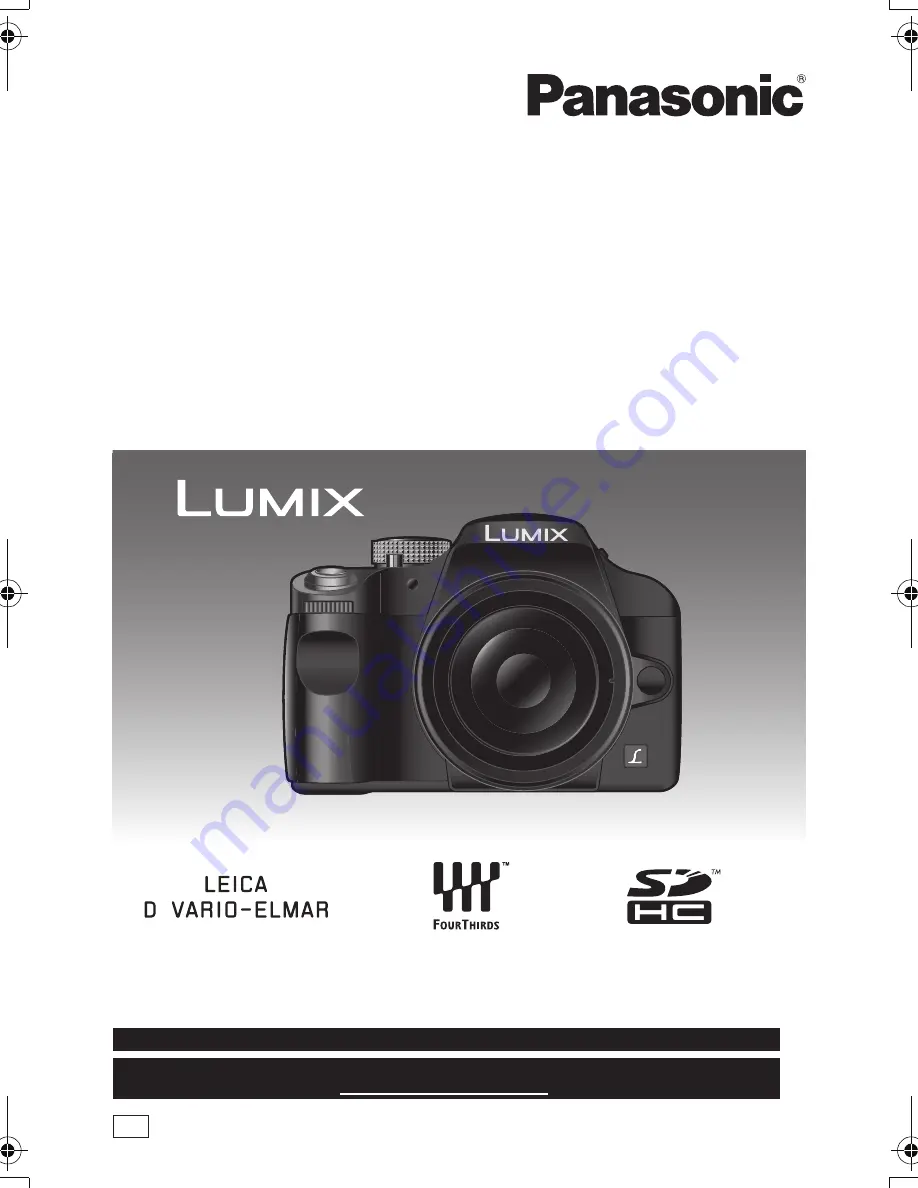 Panasonic DMC-L10K - Lumix Digital Camera SLR Operating Instructions Manual Download Page 1