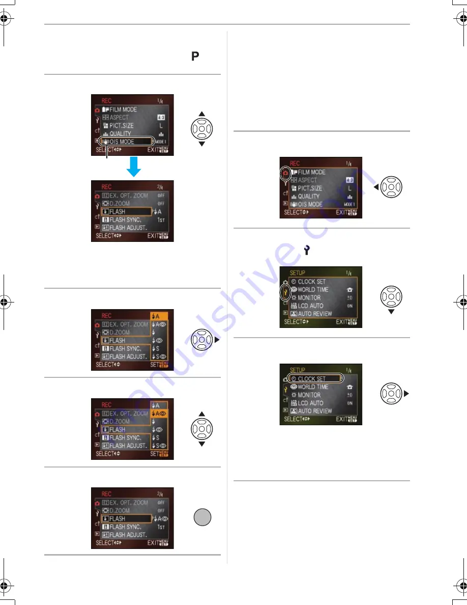 Panasonic DMC-L10K - Lumix Digital Camera SLR Operating Instructions Manual Download Page 27