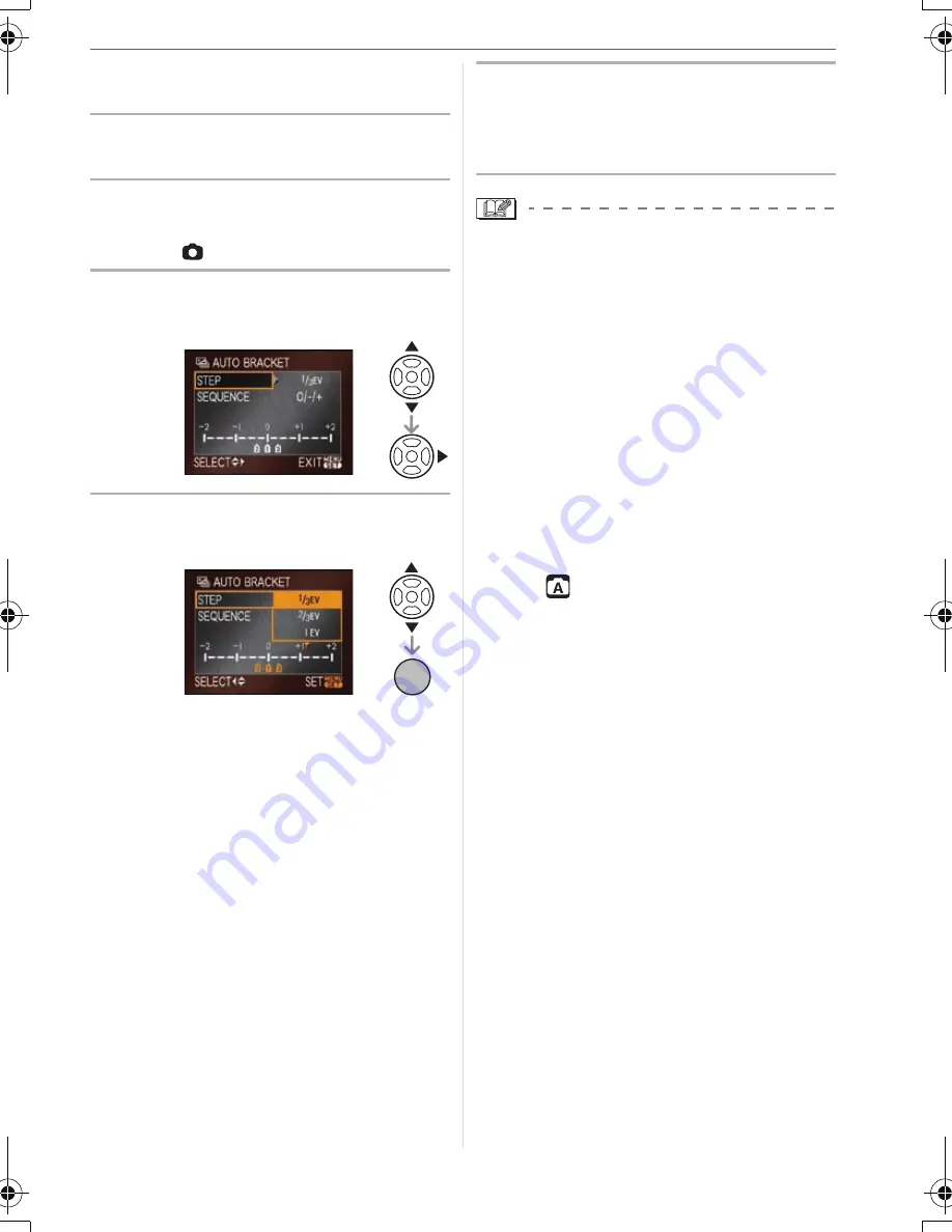 Panasonic DMC-L10K - Lumix Digital Camera SLR Operating Instructions Manual Download Page 73