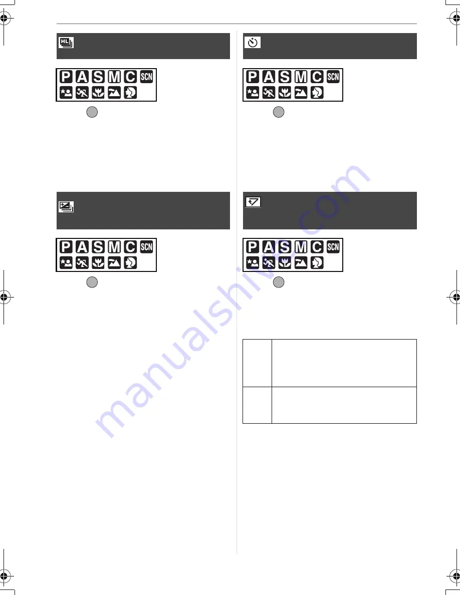 Panasonic DMC-L10K - Lumix Digital Camera SLR Operating Instructions Manual Download Page 102