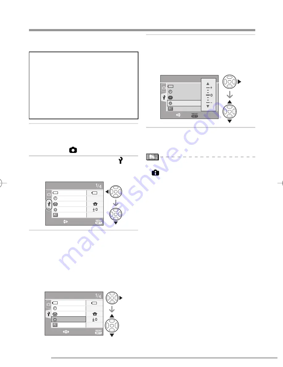 Panasonic DMC-LS80k - Lumix Digital Camera Operating Instructions Manual Download Page 20