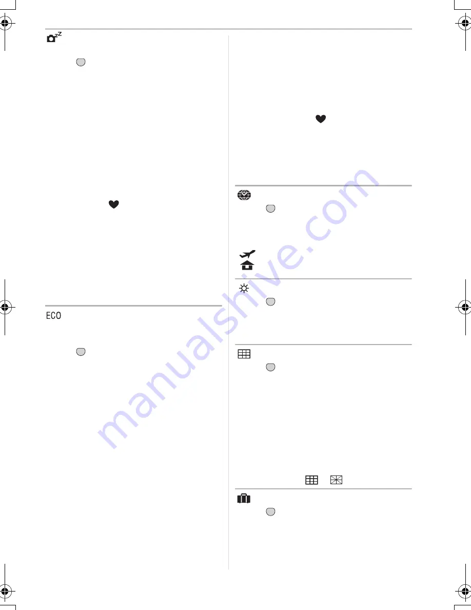 Panasonic DMC LZ6 - Lumix Digital Camera Operating Instructions Manual Download Page 21