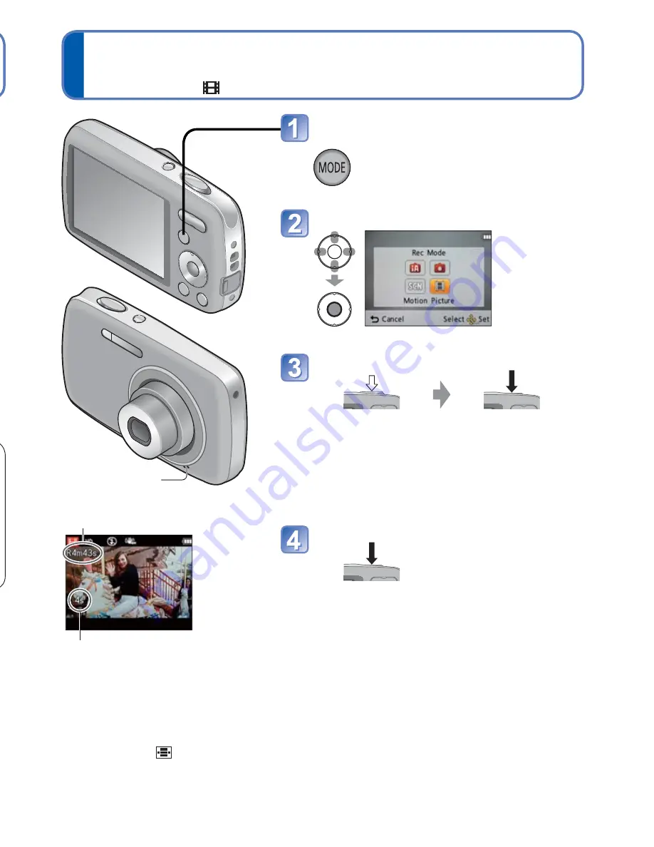 Panasonic DMC-S1K Скачать руководство пользователя страница 21