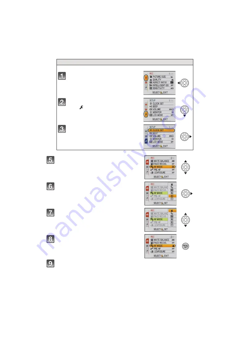 Panasonic DMC ZR1R - Lumix Digital Camera Operating Instructions Manual Download Page 22