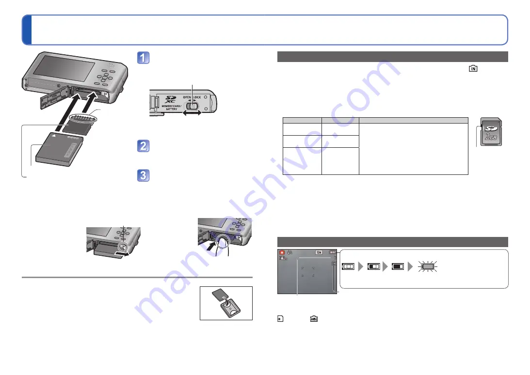 Panasonic DMCFP1 - DIGITAL STILL CAMERA Operating Instructions Manual Download Page 6