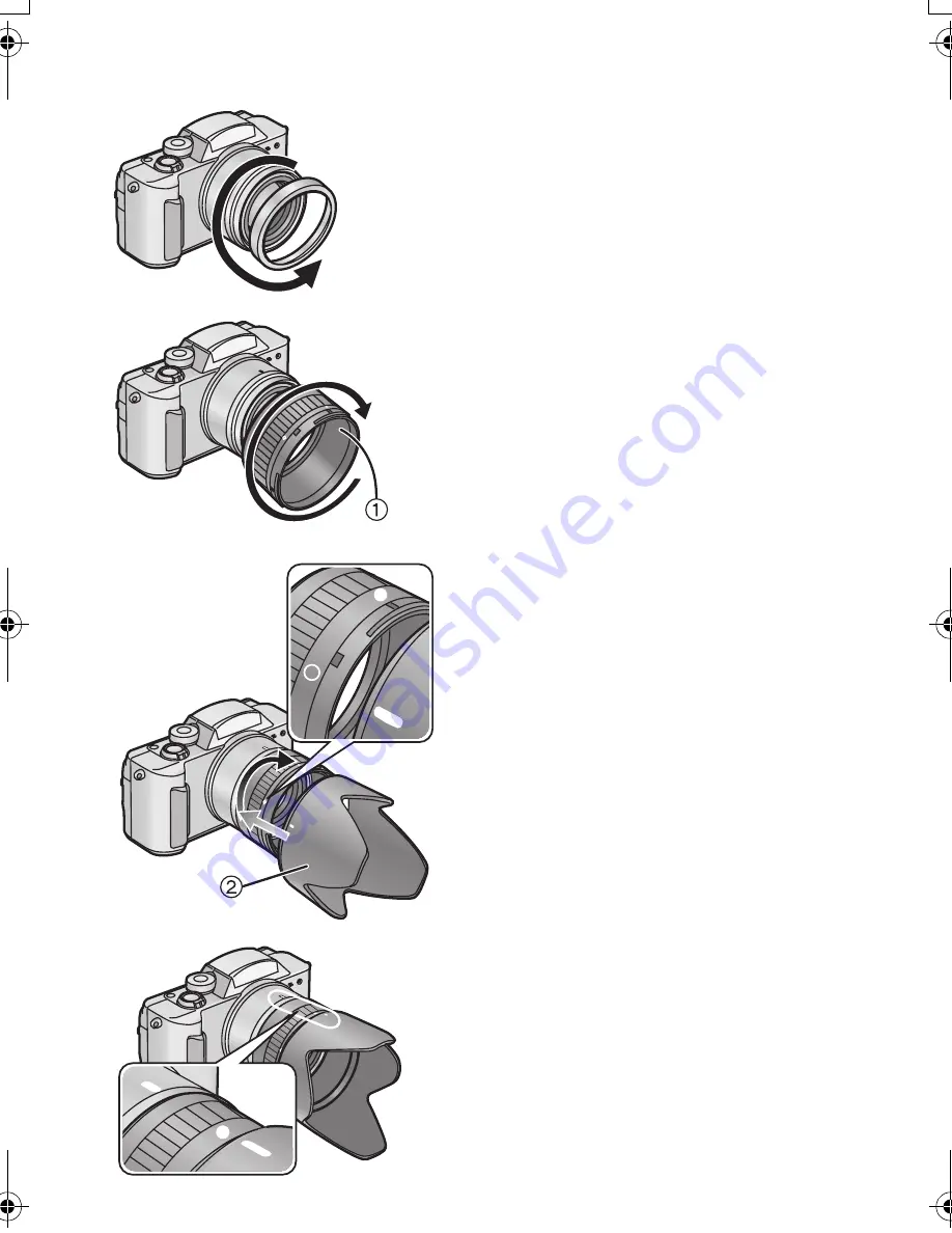 Panasonic DMCFZ2 - DIGITAL STILL CAMERA Operating Instructions Manual Download Page 19