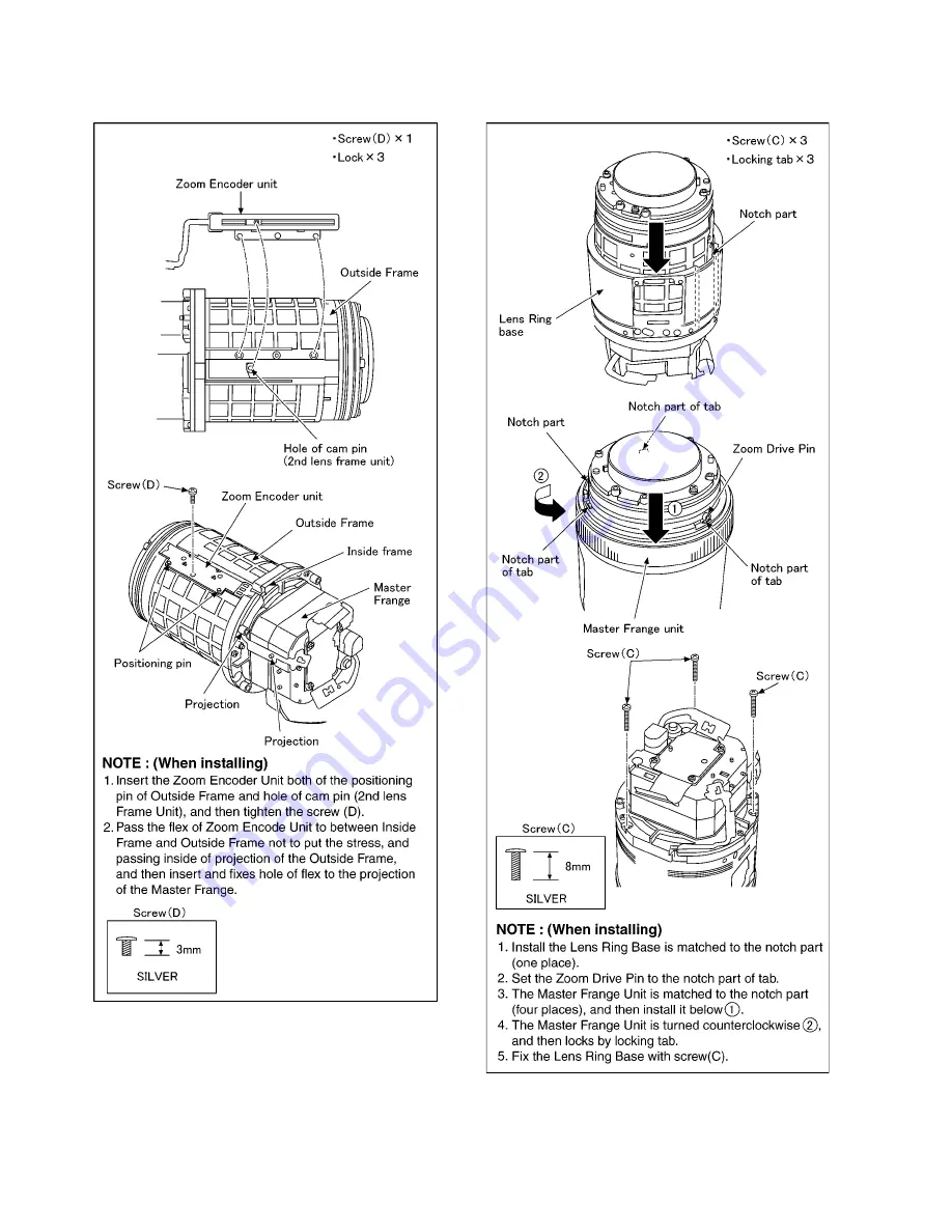 Panasonic DMCFZ30PP - DIGITAL STILL CAMERA Service Manual Download Page 42