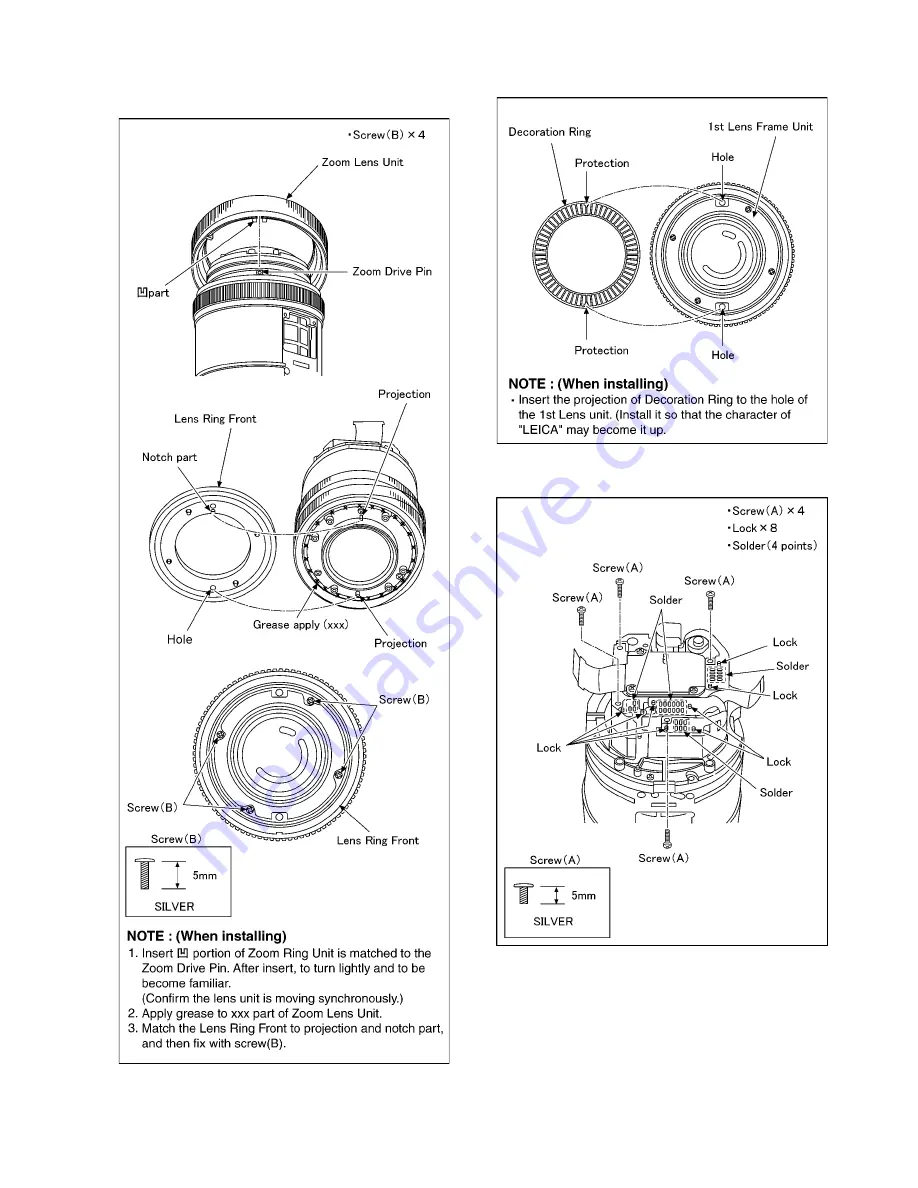 Panasonic DMCFZ30PP - DIGITAL STILL CAMERA Service Manual Download Page 43