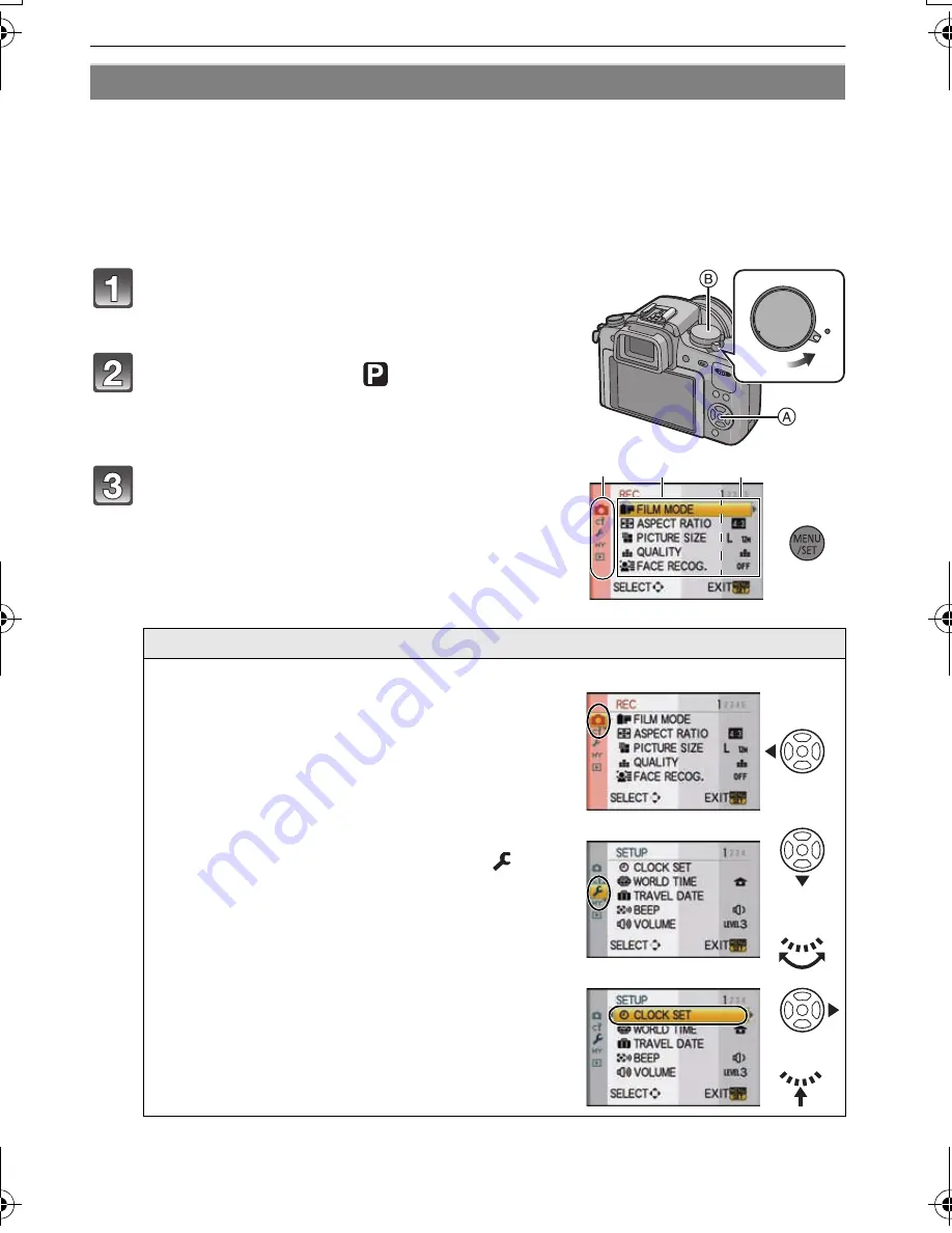 Panasonic DMCG10K - DIGITAL CAMERA/LENS KIT Operating Instructions Manual Download Page 28