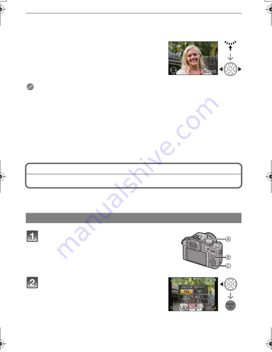 Panasonic DMCG10K - DIGITAL CAMERA/LENS KIT Operating Instructions Manual Download Page 52