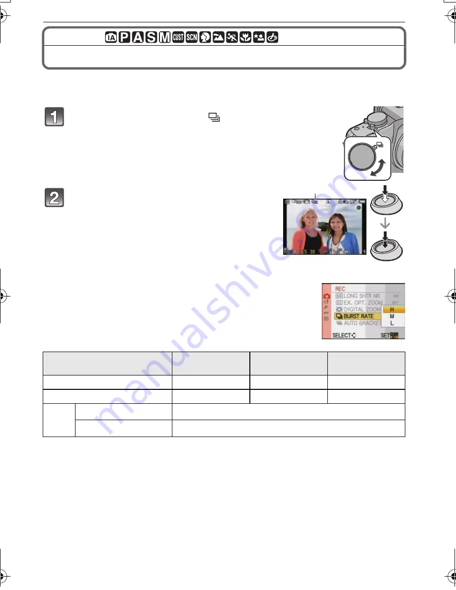 Panasonic DMCG10K - DIGITAL CAMERA/LENS KIT Operating Instructions Manual Download Page 64