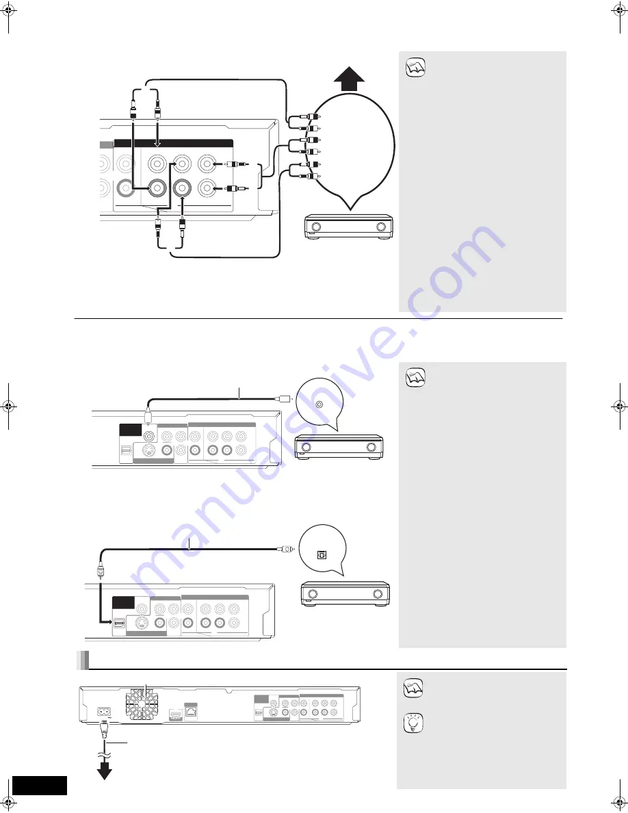 Panasonic DMP-BD50 Operating Instructions Manual Download Page 8