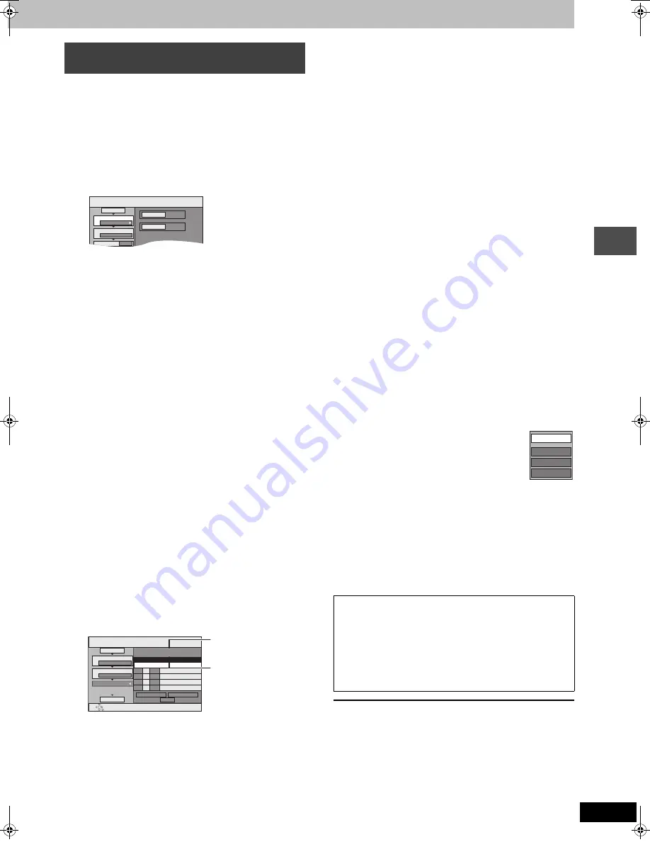 Panasonic DMR-E500HS Operating Instructions Manual Download Page 55