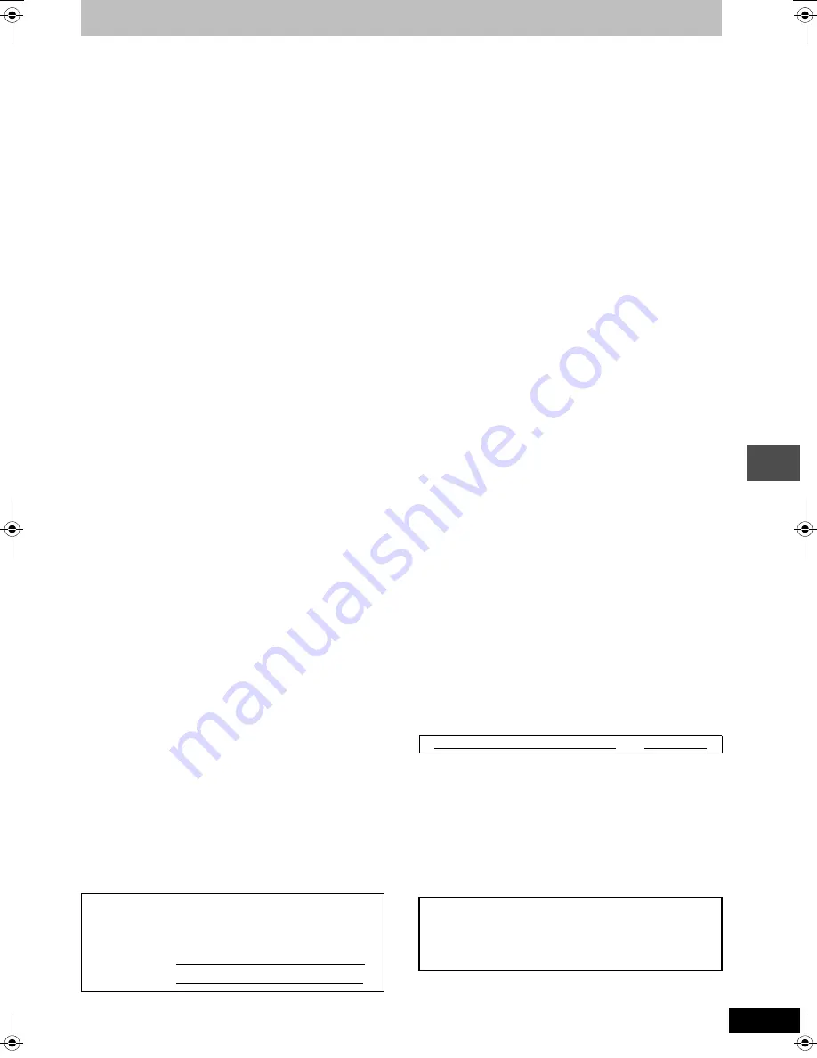 Panasonic DMR-E500HS Operating Instructions Manual Download Page 67