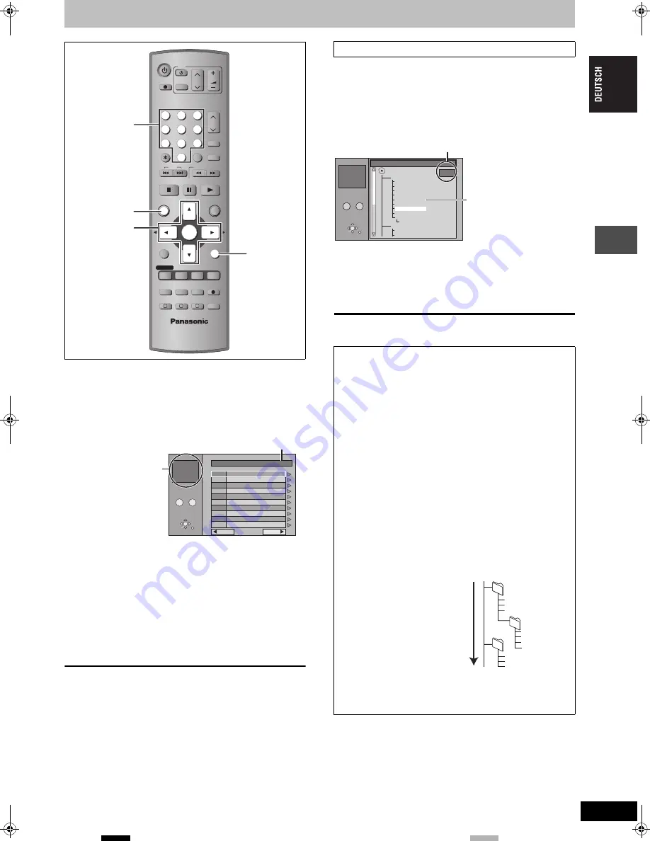 Panasonic DMR-E53 Diga (German) Bedienungsanleitung Download Page 25