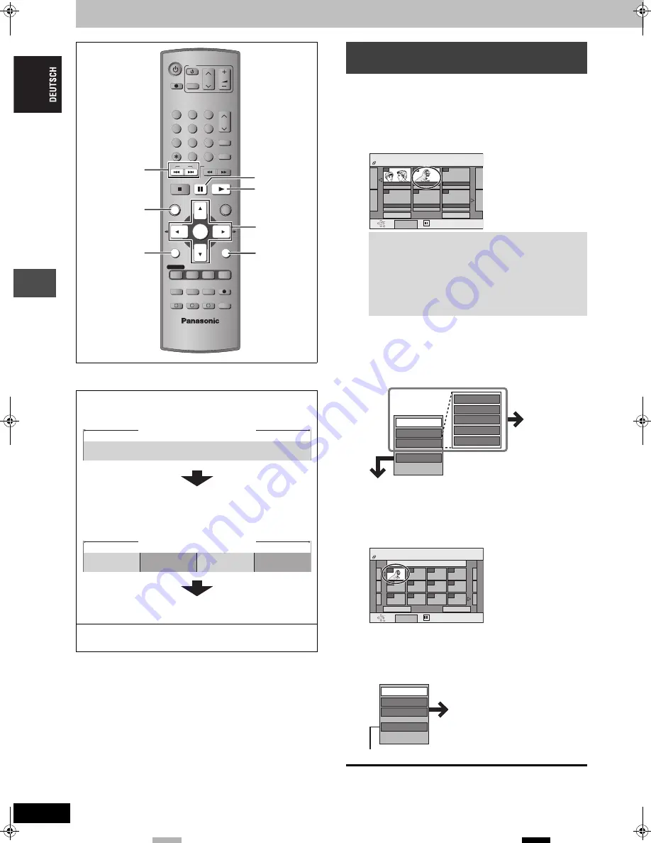 Panasonic DMR-E53 Diga (German) Bedienungsanleitung Download Page 28