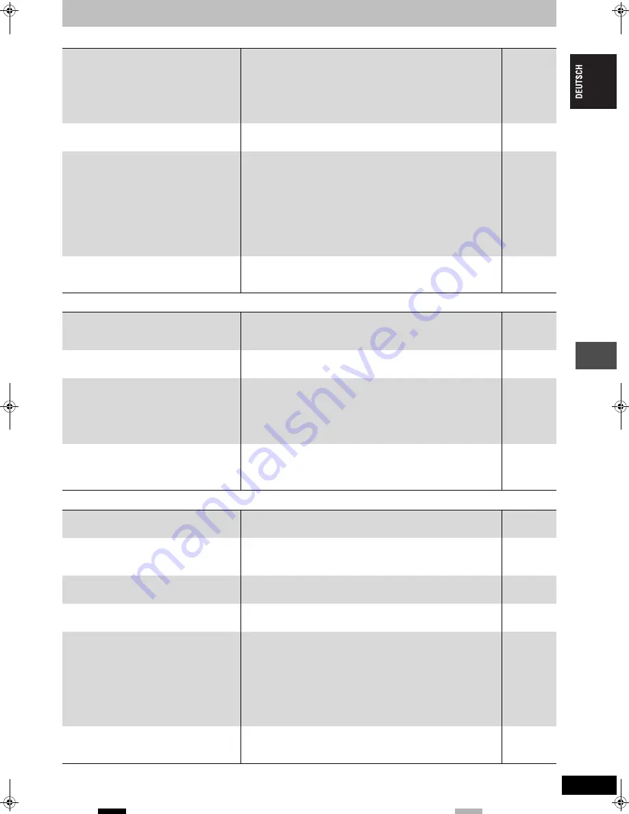 Panasonic DMR-E53 Diga (German) Bedienungsanleitung Download Page 45