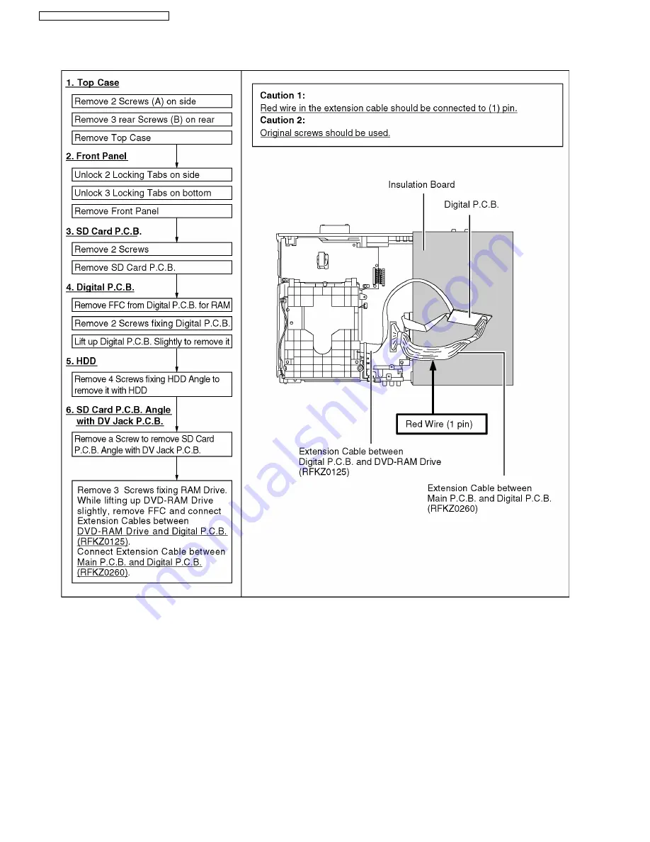 Panasonic DMR-EH60GT Service Manual Download Page 30