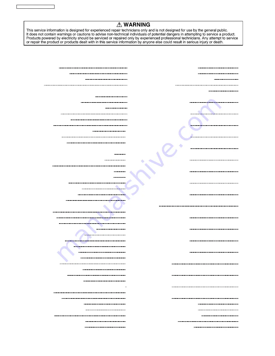 Panasonic DMR-ES35VP Service Manual Download Page 2