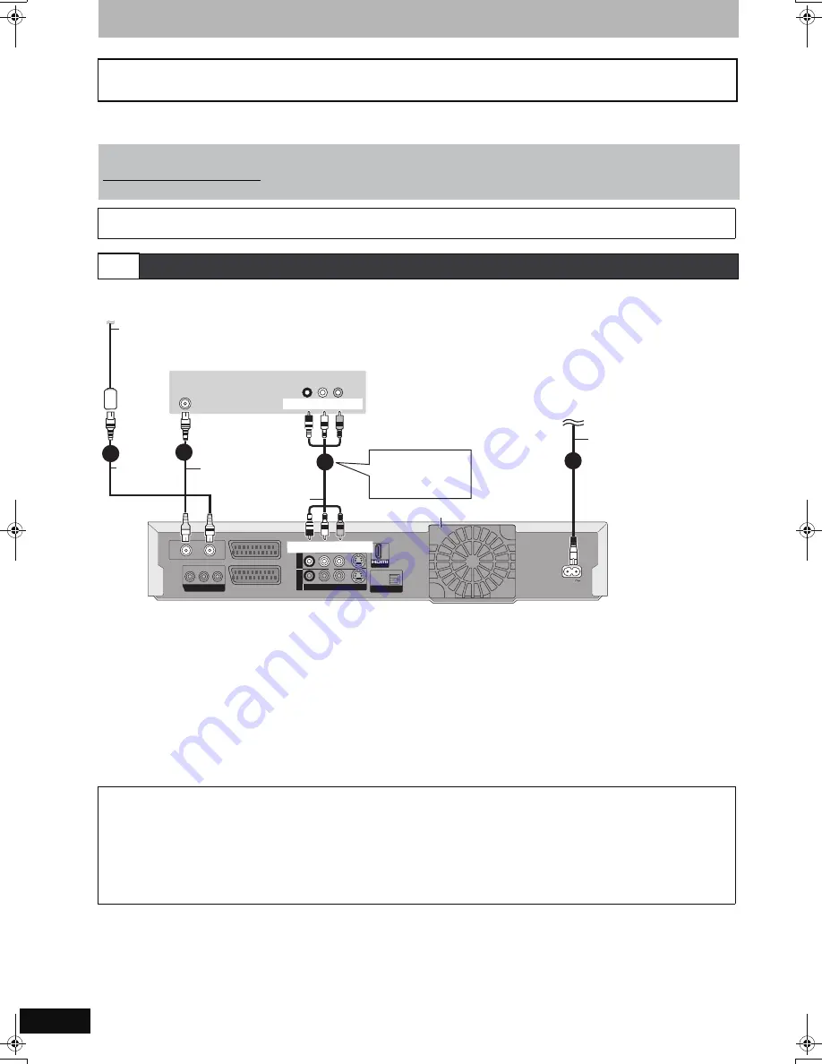 Panasonic DMR-EX75 Operating Instructions Manual Download Page 14