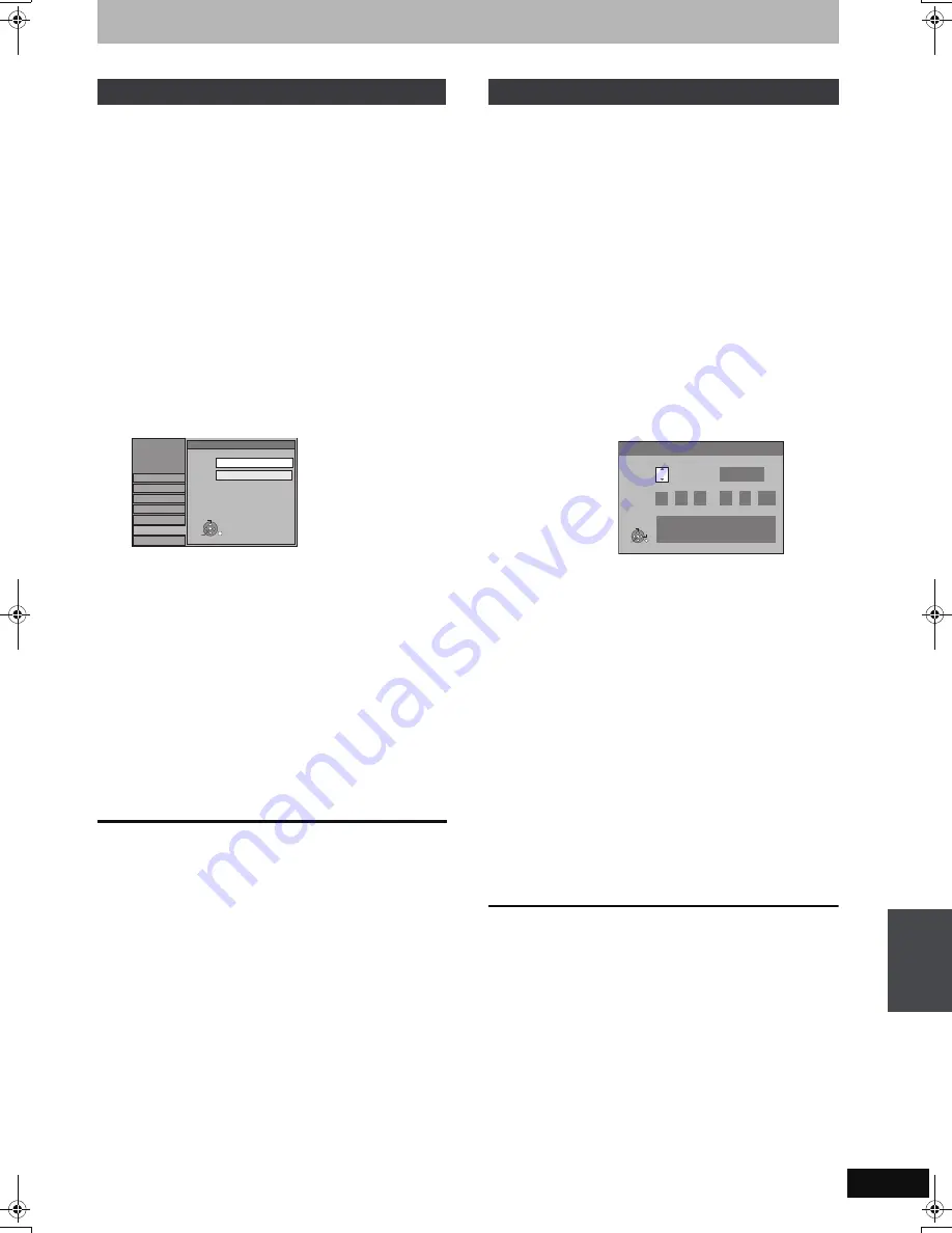 Panasonic DMR-EX75 Operating Instructions Manual Download Page 67