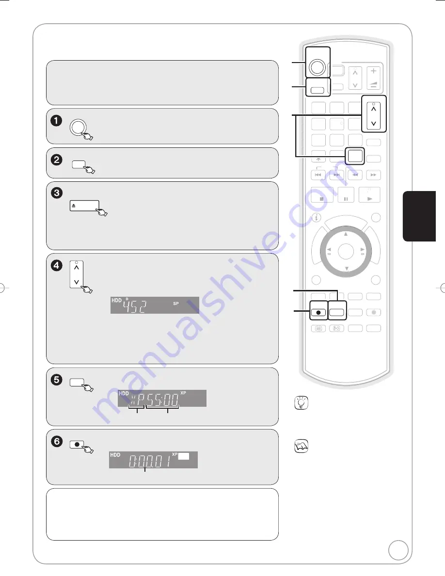 Panasonic DMR-EX78EB Скачать руководство пользователя страница 21