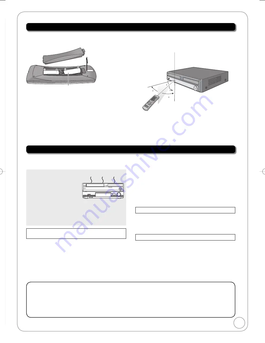 Panasonic DMR-EX98VEB Operating Instructions Manual Download Page 7