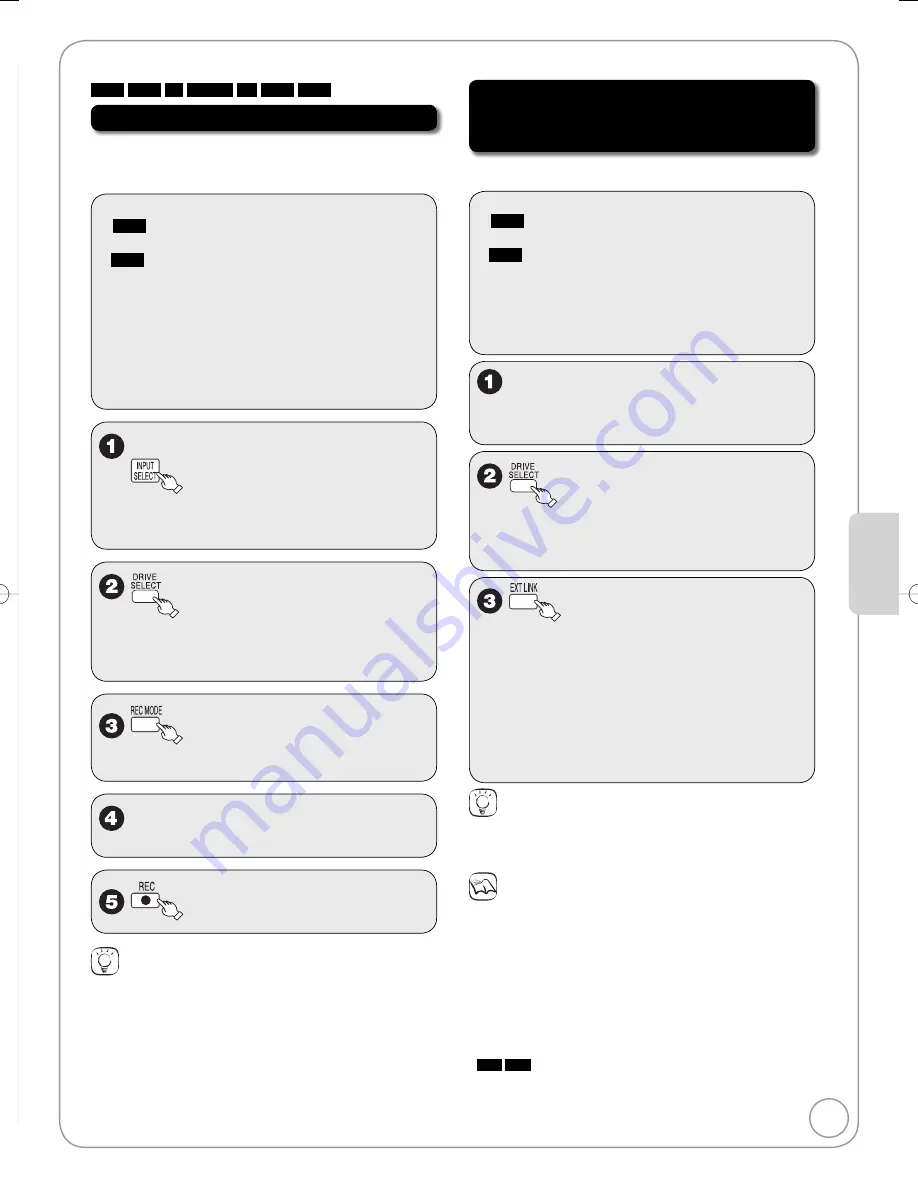 Panasonic DMR-EX98VEB Operating Instructions Manual Download Page 31