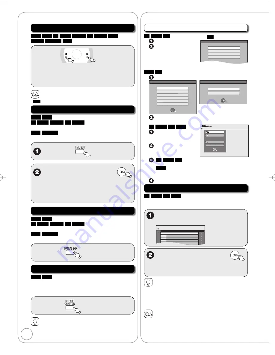 Panasonic DMR-EX98VEB Operating Instructions Manual Download Page 42