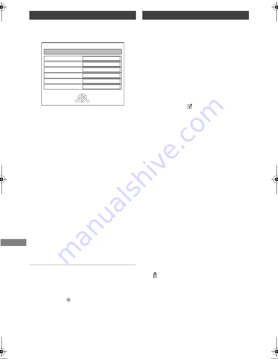 Panasonic DMR-UBT1 Operating Instructions Manual Download Page 58