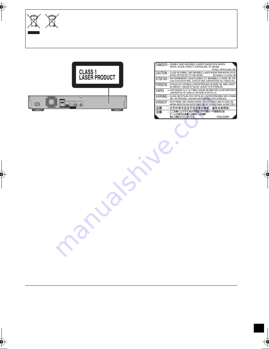 Panasonic DMR-UBT1 Operating Instructions Manual Download Page 96