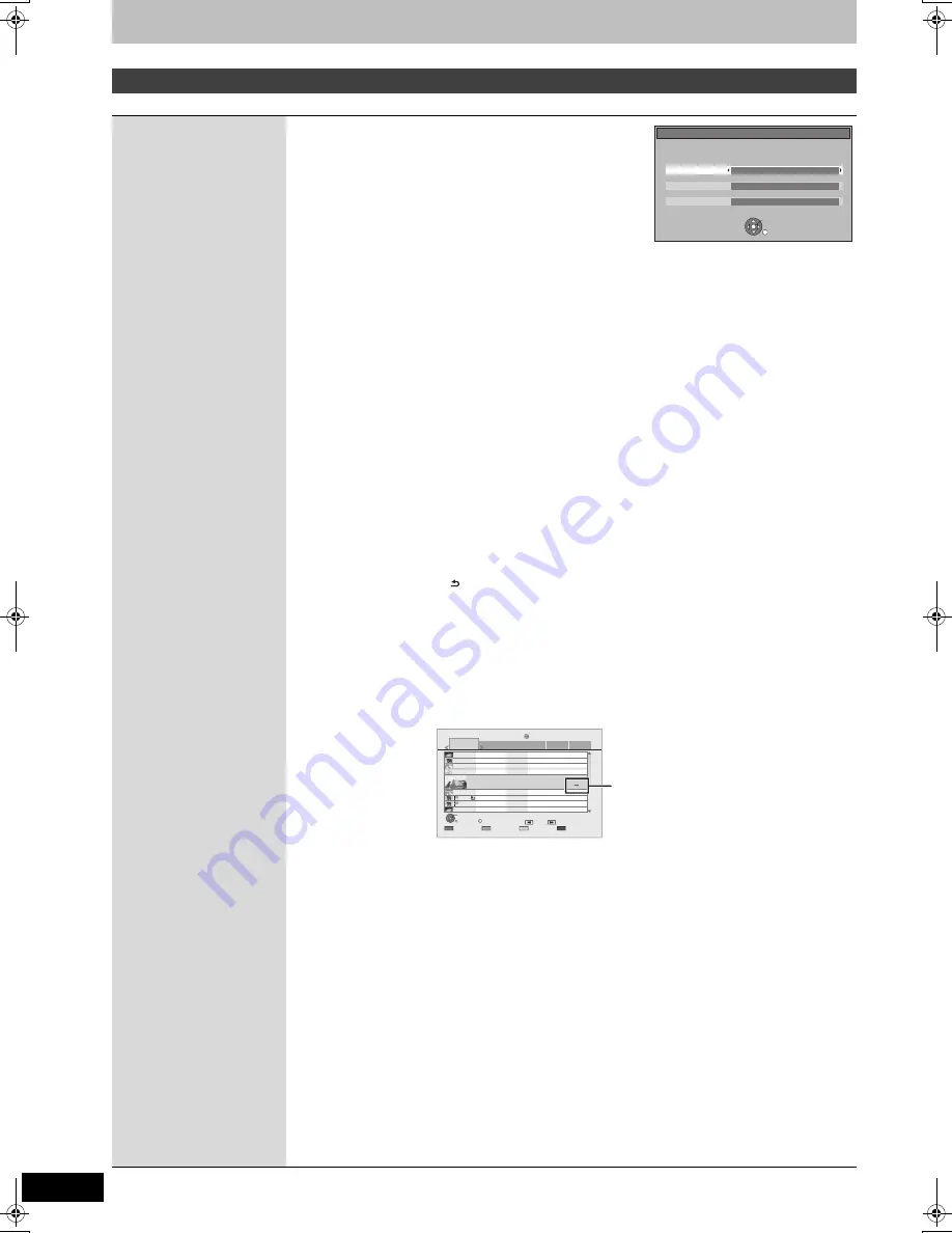 Panasonic DMR-XS350 Operating Instructions Manual Download Page 46