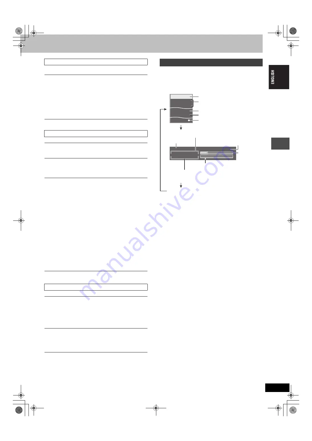 Panasonic DMRE500H - DVD RECORDER DECK Operating Instructions Manual Download Page 39